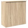 vidaXL Empfangstresen Sonoma-Eiche 100 x 50 x 103,5 cm Holzwerkstoff