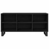vidaXL TV-Schr&auml;nk 103,5 x 30 x 50 cm Schwarz Eichen-Optik