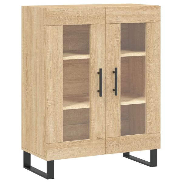 vidaXL Sideboard Sonoma-Eiche 69,5x34x90 cm Holzwerkstoff