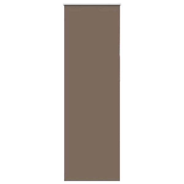 vidaXL Verdunkelungsrollo Kaffeebraun 65x210cm Stoffbreite 60,7 cm