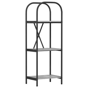 vidaXL B&uuml;cherregal 3 Ebenen 40 x 30 x 109 cm Holzwerkstoff