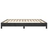 vidaXL Bettgestell ohne Matratze Schwarz 180x200 cm Samt