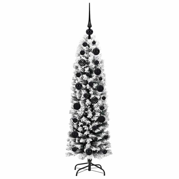 vidaXL Künstlicher Weihnachtsbaum mit 150 LEDs mit Ständer Grün 120 cm