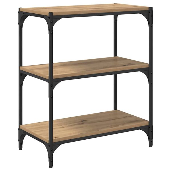 vidaXL B&uuml;cherregal Artisan-Eiche 60 x 33 x 70,5 cm Holzwerkstoff