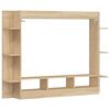 vidaXL TV-Schrank Sonoma-Eiche 152x22x113 cm Holzwerkstoff