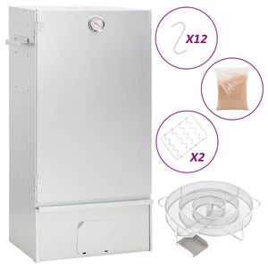 vidaXL R&auml;ucherofen mit Kaltrauchgenerator Verzinkter Stahl