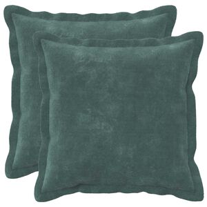 vidaXL Kissenbezug 2 pcs HOUTEN Meeresblau 35 x 35 cm