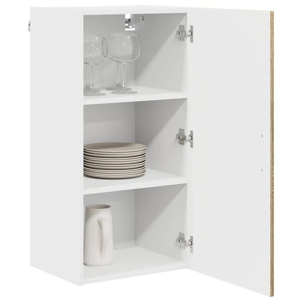 vidaXL K&uuml;chenschrank Kalmar Sonoma-Eiche 40 x 31 x 80 cm Holzwerkstoff