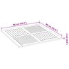 vidaXL Tischplatte 90x90x2,2 cm Quadratisch Massivholz Akazie