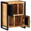 vidaXL Sideboard 55x35x70 cm Raues Mangoholz
