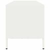 vidaXL TV-Schrank Weiß 135x39x43,5 cm Kaltgewalzter Stahl