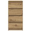 vidaXL Sideboard Artisan-Eiche 37,5x35x76 cm Holzwerkstoff