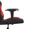 vidaXL Gaming-Stuhl Schwarz und Rot Stoff