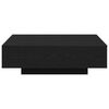 vidaXL Couchtisch Schwarz Eichen-Optik 100 x 100 x 31 cm