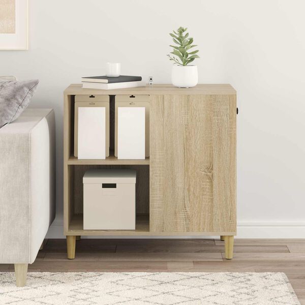 vidaXL Katzenhaus Sonoma 72 x 42,5 x 70 cm Holzwerkstoff