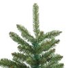 vidaXL K&uuml;nstlicher klappbarer Weihnachtsbaum Gr&uuml;n 150 cm PVC und Stahl