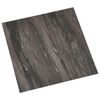 vidaXL Bodenplanken 55 pcs Dunkelgrau 5,11 m&sup2; PVC