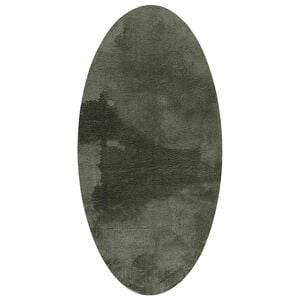 vidaXL Teppich HUARTE Waldgr&uuml;n 80 x 150 cm 100 % Polyester