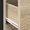 vidaXL Sideboard mit Schubladen Sonoma 79 x 36 x 75.5 cm Holzwerkstoff