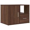 vidaXL Eckregal Braun Eichen-Optik 160x40x45 cm Holzwerkstoff