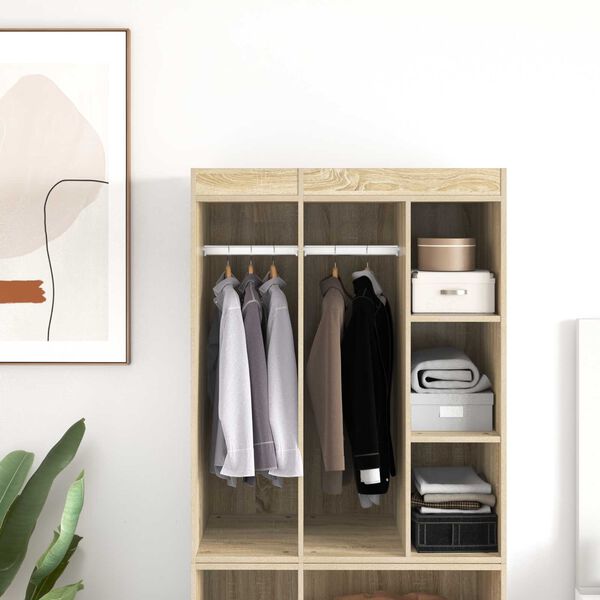 vidaXL Kleiderstange 12 pcs Silber 764 x 15 x 29 mm Aluminiumlegierung