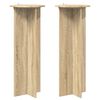 vidaXL Pflanzenst&auml;nder 2 Stk. Sonoma-Eiche &Oslash;40 x 100 cm Holzwerkstoff