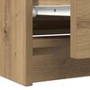 vidaXL TV-Schrank Artisan-Eiche 100x35x54 cm Holzwerkstoff