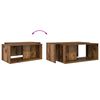 vidaXL Kaffeetisch Set 2 pcs Altholz Holzwerkstoff