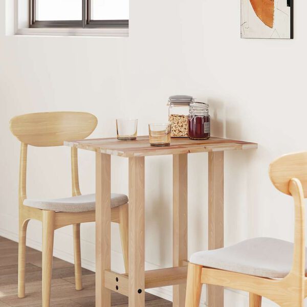 vidaXL Tischplatte Rechteckig 60x50x2 cm Massivholz Akazie