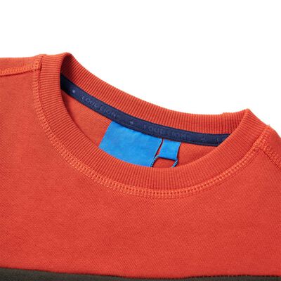 Kinder-Sweatshirt Orange 92