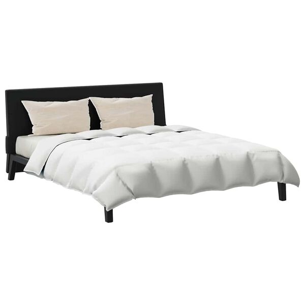 vidaXL Bettdecken Set mit Kissen 3 pcs Weiß Daunenfeder