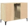 vidaXL Waschbeckenunterschrank Sonoma-Eiche 80x33x60 cm Holzwerkstoff