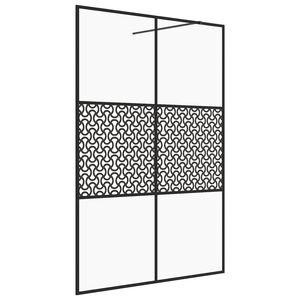 vidaXL Duschwand f&uuml;r Begehbare Dusche mit Klarem ESG-Glas 140x195 cm