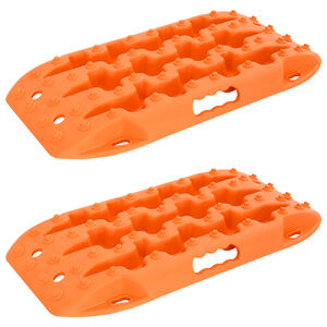 vidaXL Traktionsplatte 2 stk. Orange 57,5x30,5x5,5 cm