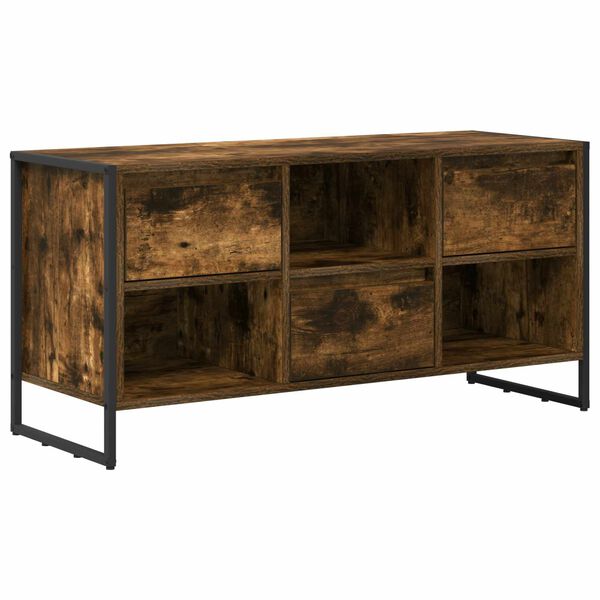 vidaXL TV-Schr&auml;nk Raucharbe 100 x 36 x 49,5 cm Holzwerkstoff