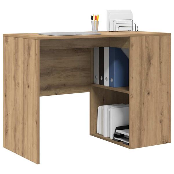 vidaXL Schreibtisch Artisan-Eiche 102 x 50 x 75 cm Holzwerkstoff