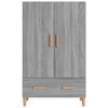 vidaXL Highboard Grau Sonoma 70x31x115 cm Holzwerkstoff