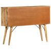 vidaXL Sideboard 110 x 30 x 82 cm Massivholz Mango