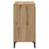 vidaXL Sideboard Artisan-Eiche 60 x 35 x 70 cm Verbundholz und Eisen