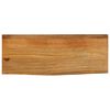 vidaXL Tischplatte mit Baumkante 70x20x2,5 cm Massivholz Mango
