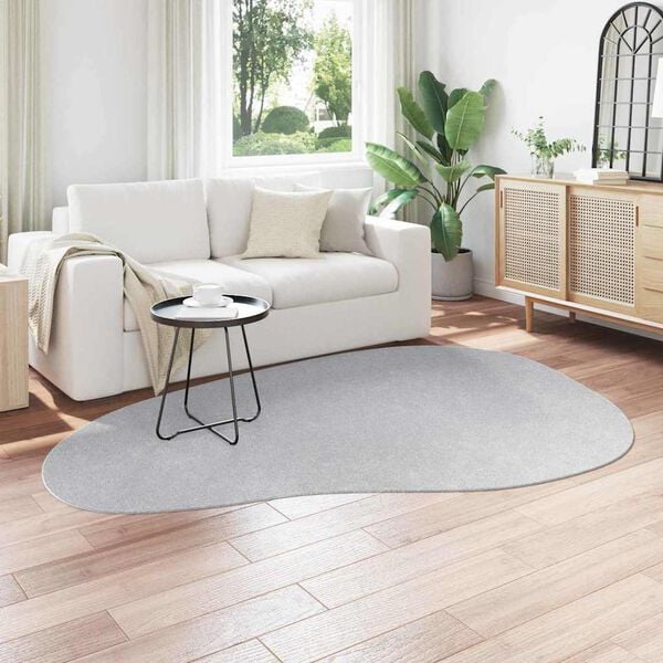 vidaXL Teppich HUARTE Grau 160 x 230 cm Polyester