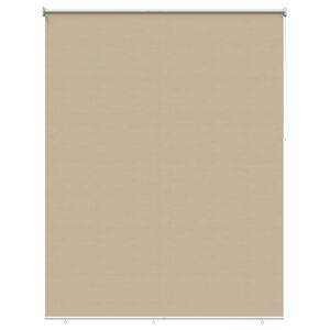 vidaXL Au&szlig;en-Rollos mit UV-Schutz Beige 160 x 230 cm