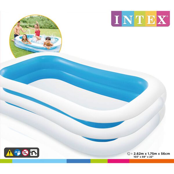 Intex Swim Center Familienpool 262x175x56 cm