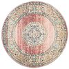 vidaXL Teppich ARBIZU Indoor und Outdoor Vintage-Design &Oslash; 200 cm