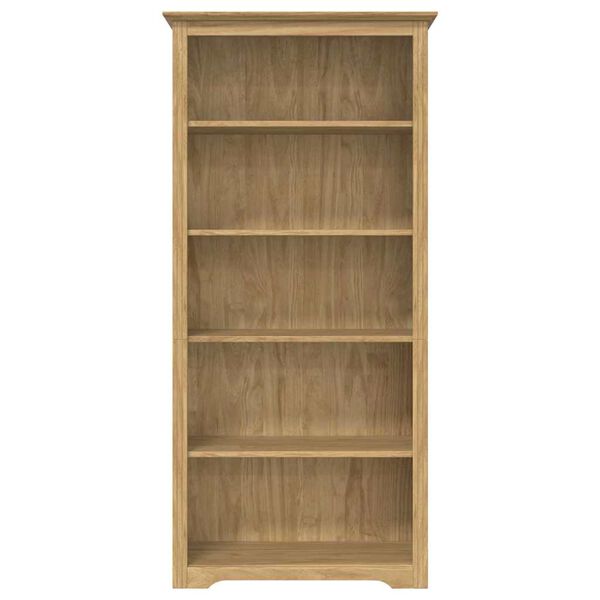 vidaXL B&uuml;cherregal BODO Honigbraun 82 x 40 x 173 cm Holzwerkstoff