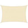 vidaXL Sonnensegel 160 g/m&sup2; Creme 2x3 m HDPE