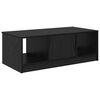 vidaXL Couchtisch Schwarz Eichen-Optik 102 x 50 x 36cm Holzwerkstoff