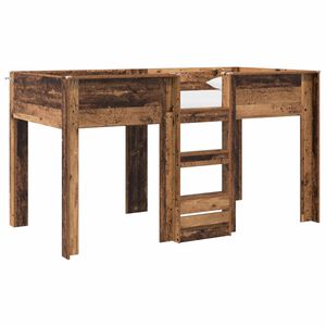 vidaXL Etagenbett f&uuml;r Kinder Altholz 100 x 200 cm Holzwerkstoff