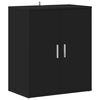vidaXL Schuhschrank Schwarz 60x35x70 cm Holzwerkstoff