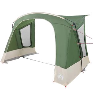 vidaXL Caravan Zelt mit Dach mit Speicher Gr&uuml;n 252 x 245 x 245 cm